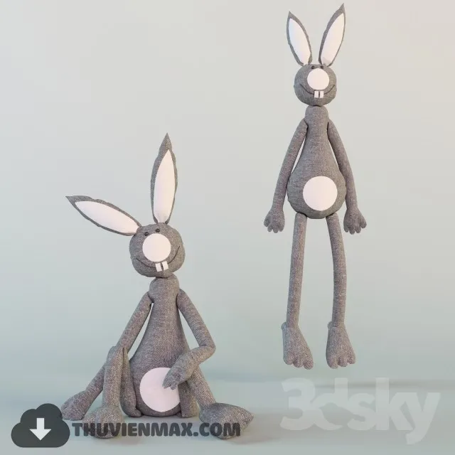 rabbits 3DS Max - thumbnail 3