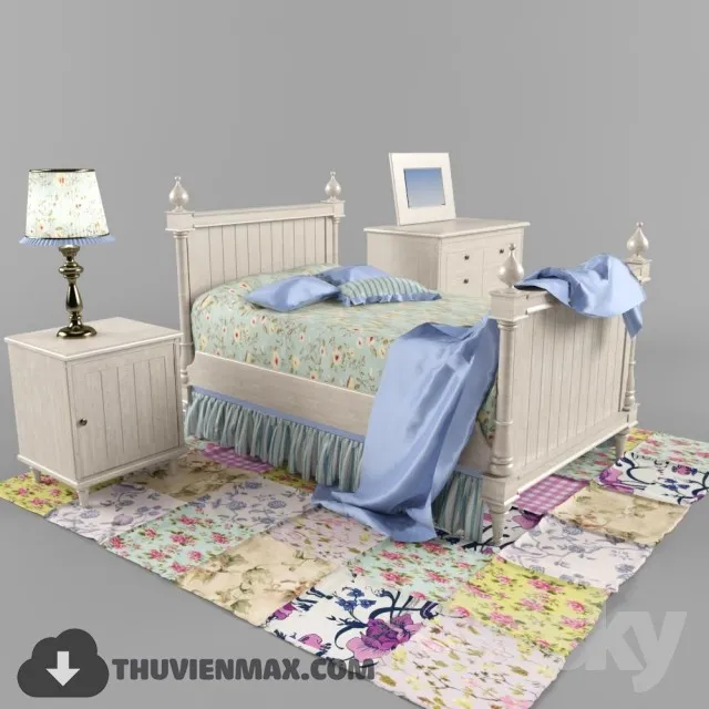 Bed Childroom 3D Models – 048