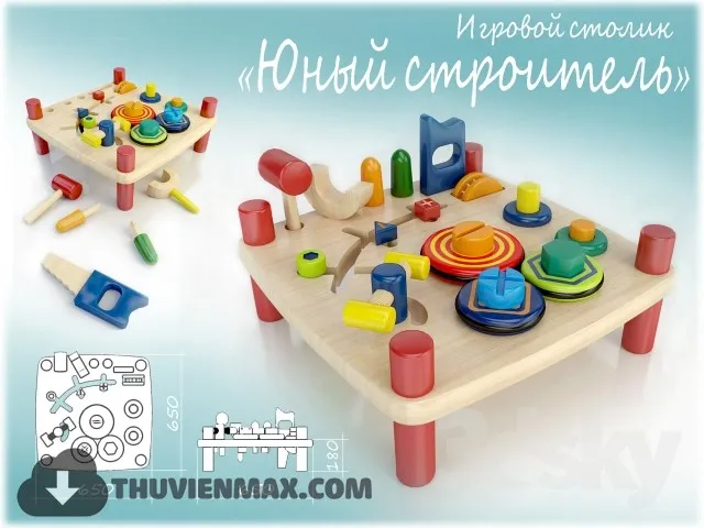 Toy Childroom 3D Models – 090