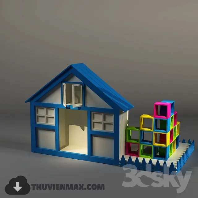 Toy Childroom 3D Models – 140