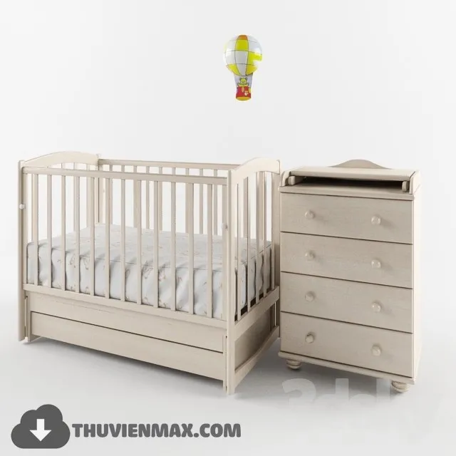 Bed Childroom 3D Models – 060