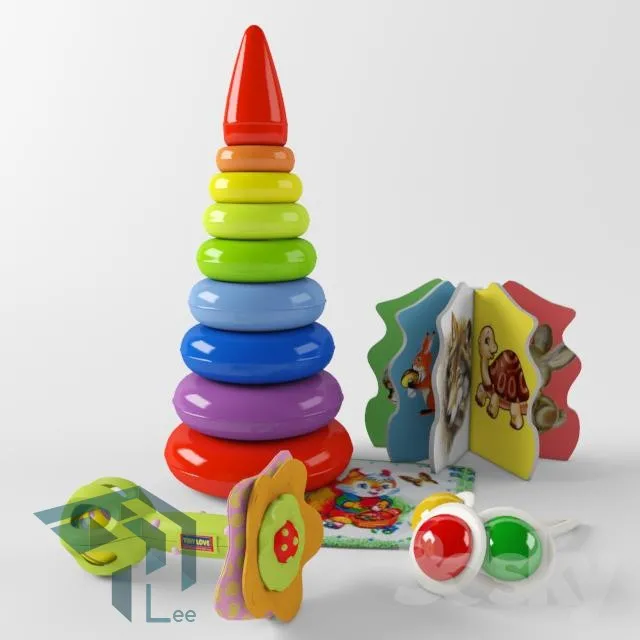Toy Childroom 3D Models – 251
