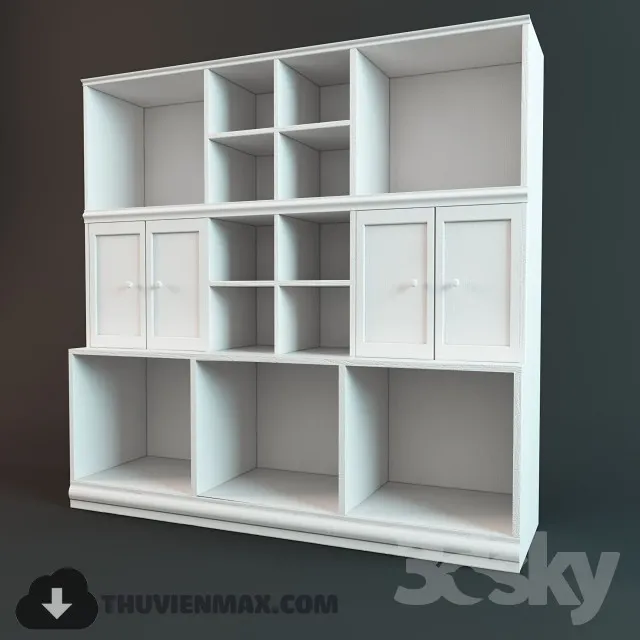 Wardrobe Childroom 3D Models – 002