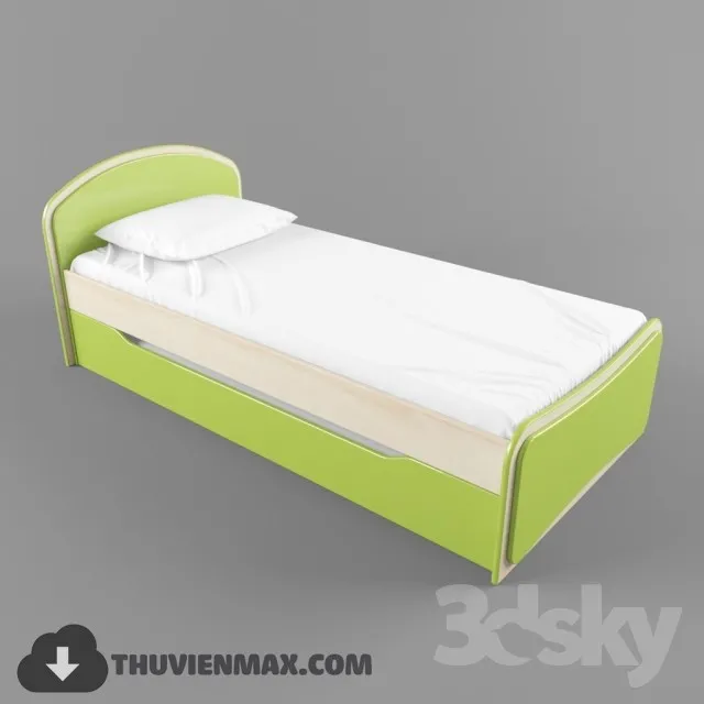 Bed Childroom 3D Models – 070