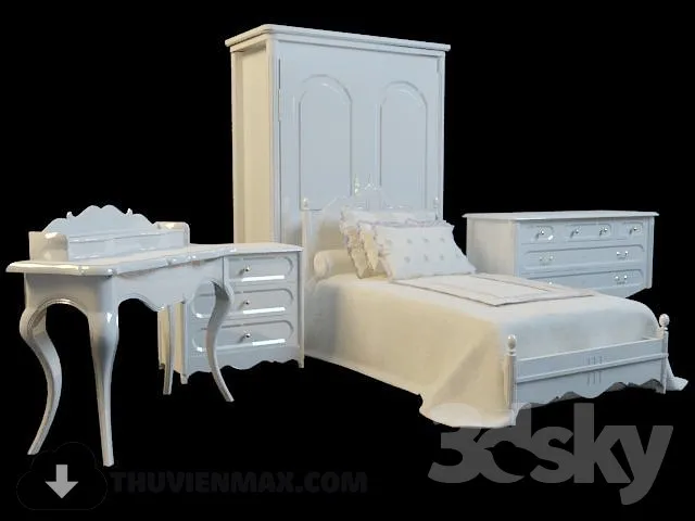 Bed Childroom 3D Models – 008
