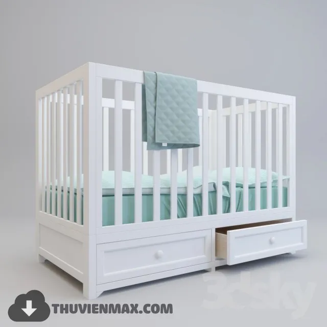 Bed Childroom 3D Models – 072