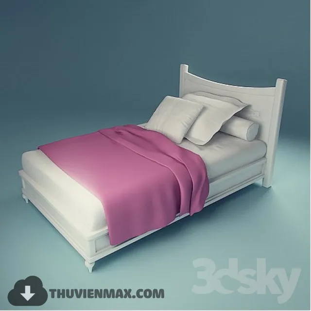 Bed Childroom 3D Models – 073
