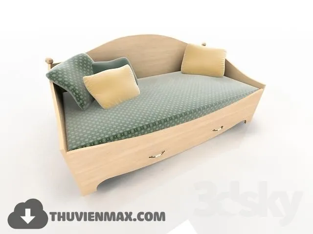 Bed Childroom 3D Models – 089