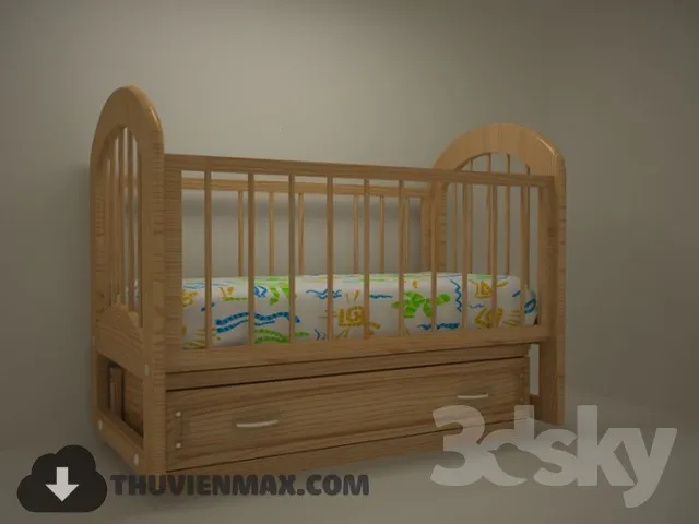Bed Childroom 3D Models – 091