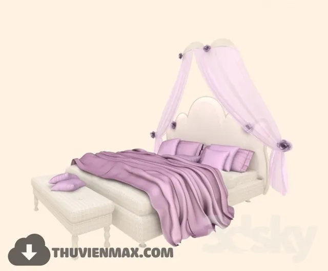 Bed Childroom 3D Models – 100