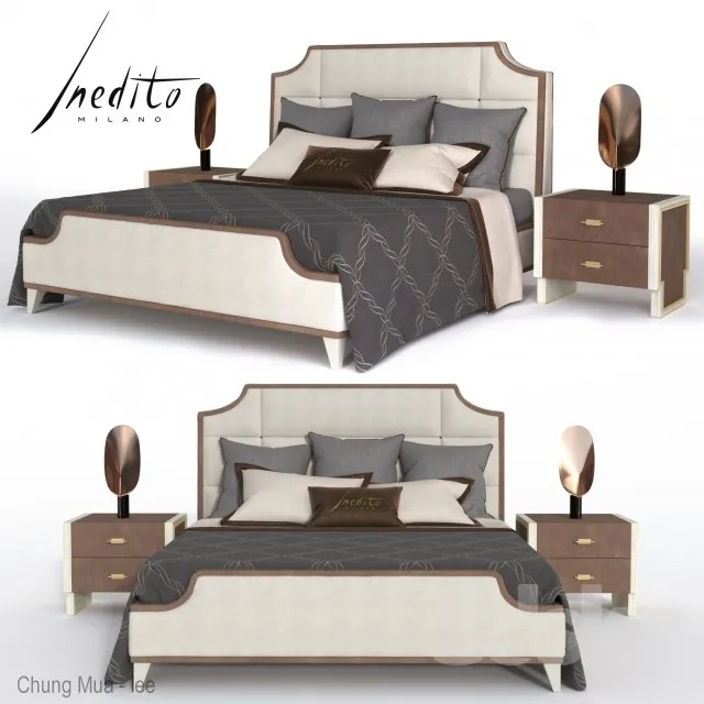 DECOR HELPER – CLASSIC – BED 3D MODELS – 57