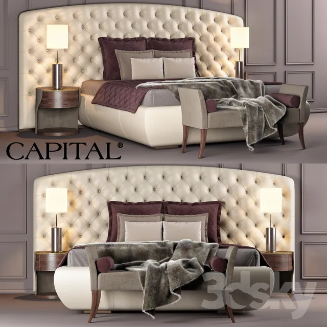 DECOR HELPER – CLASSIC – BED 3D MODELS – 10