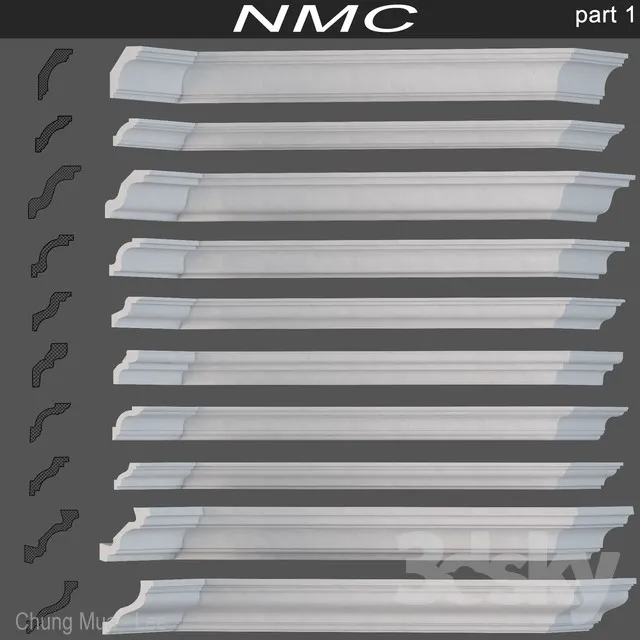 Cornices NMC (part 1) 3DS Max - thumbnail 3