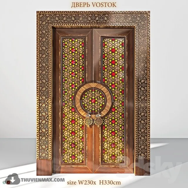 Door VOSTOK V2 3DS Max - thumbnail 3