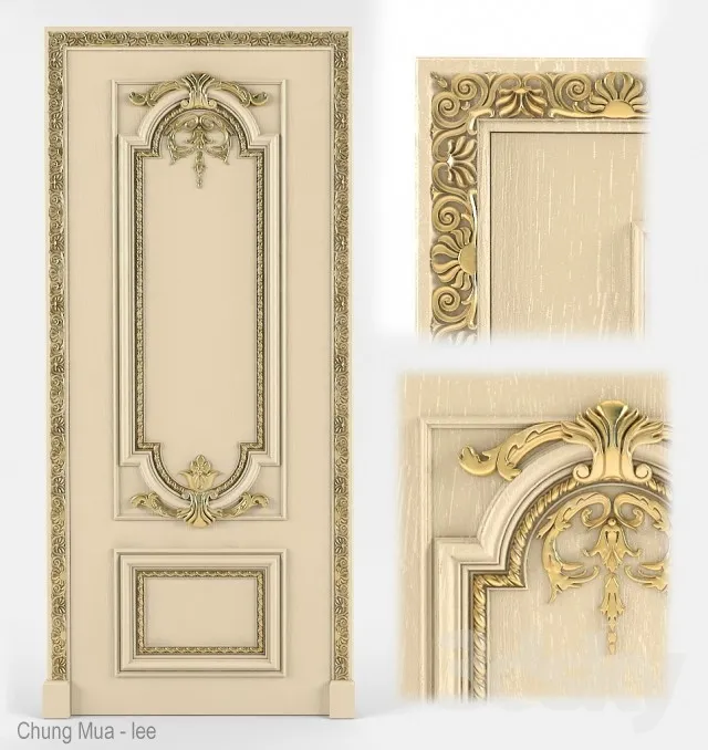 DECOR HELPER – CLASSIC – DOOR 3D MODELS – 54