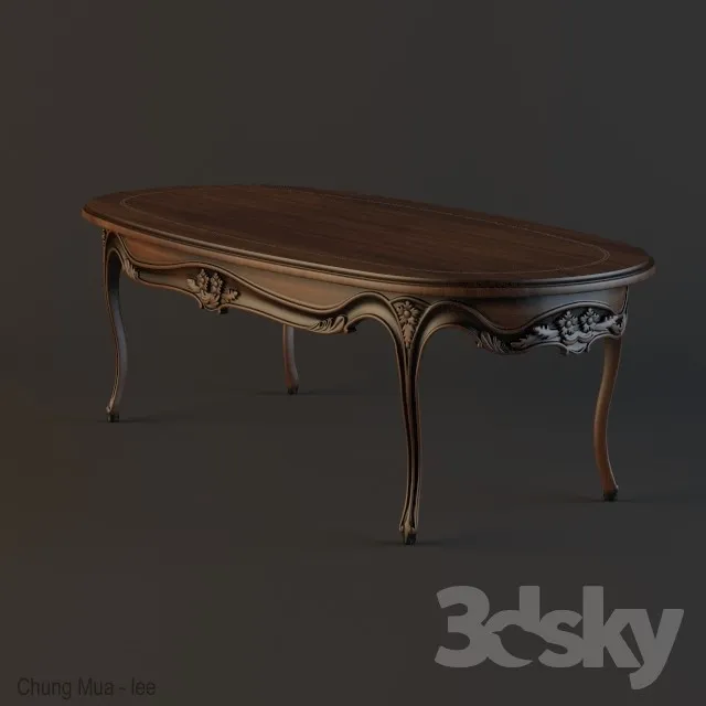 DECOR HELPER – CLASSIC – KITCHEN – TABLE SET 3D MODELS – 33