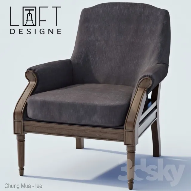 DECOR HELPER – CLASSIC – LIVINGROOM – ARMCHAIRS 3D MODELS – 40