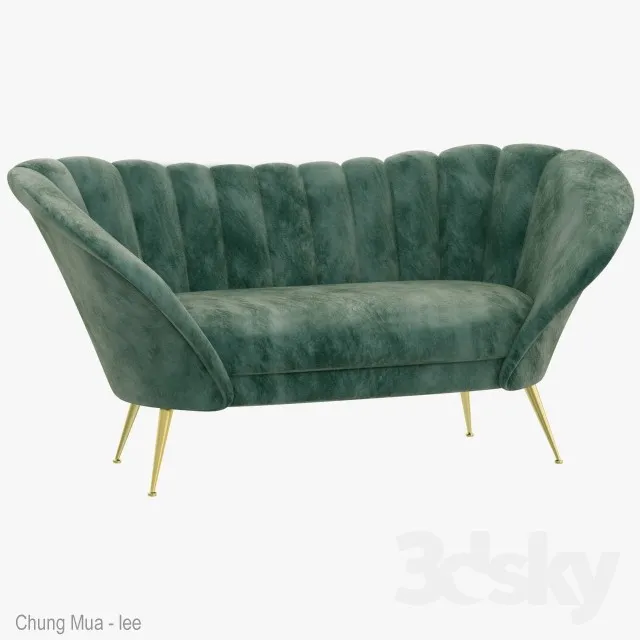 DECOR HELPER – CLASSIC – LIVINGROOM – SOFA – LONG 3D MODELS – 116