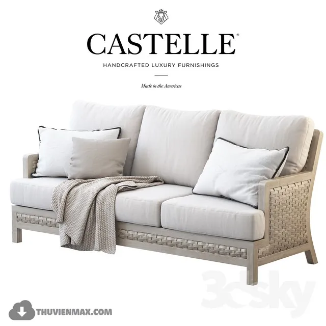 DECOR HELPER – CLASSIC – LIVINGROOM – SOFA – LONG 3D MODELS – 18