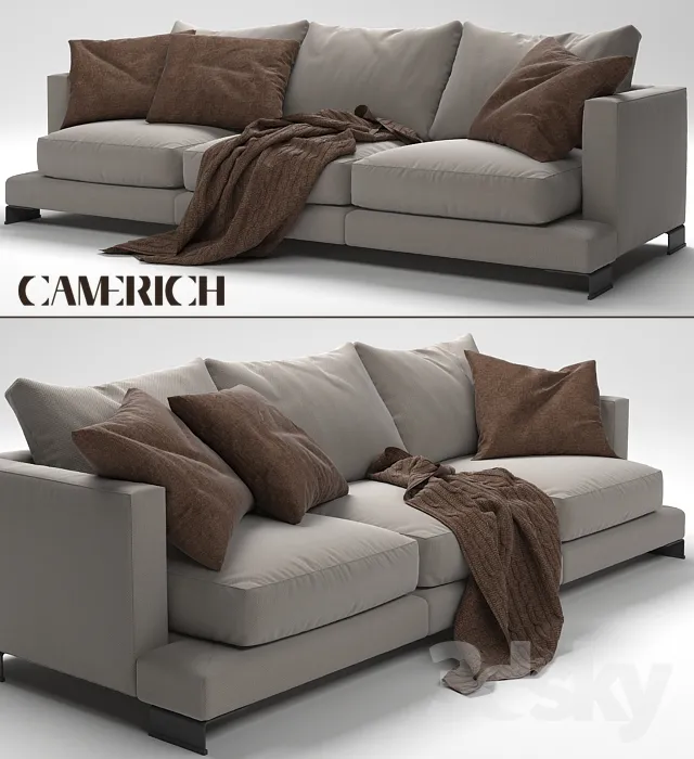 Couch LAZY TIME 3DS Max - thumbnail 3