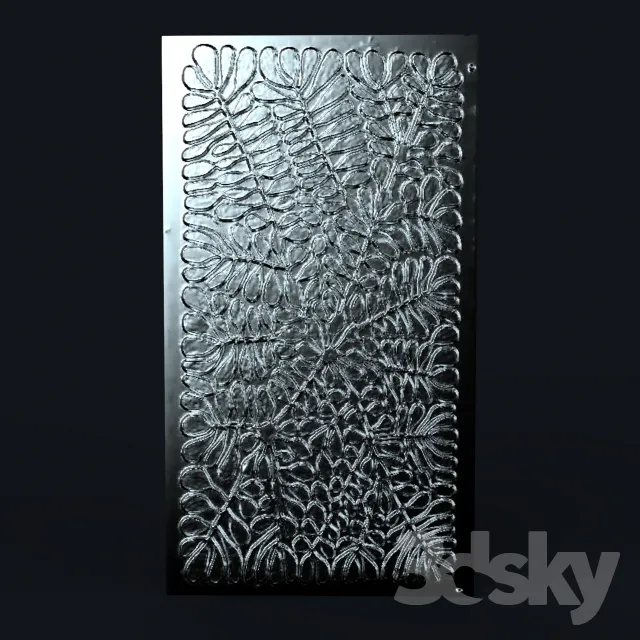 CNC PANEL 3D MODELS – 097