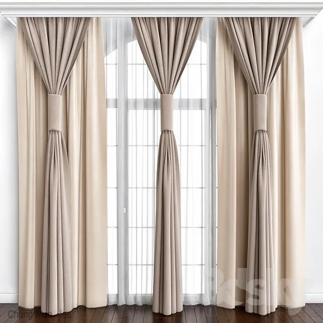 DECOR HELPER – CURTAIN 3D MODELS – 108