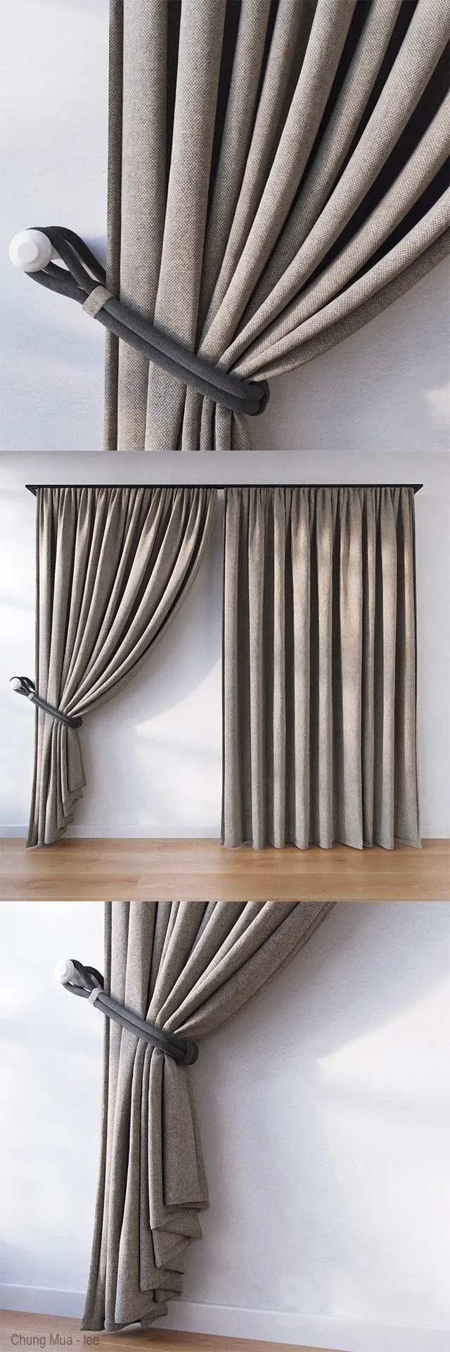 DECOR HELPER – CURTAIN 3D MODELS – 109