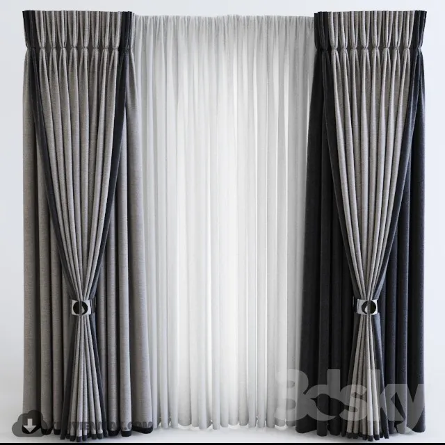 DECOR HELPER – CURTAIN 3D MODELS – 12