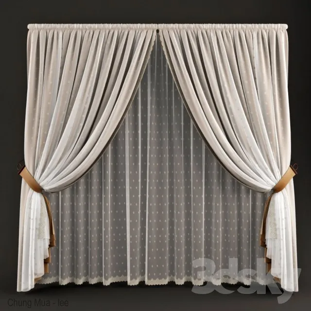 DECOR HELPER – CURTAIN 3D MODELS – 127