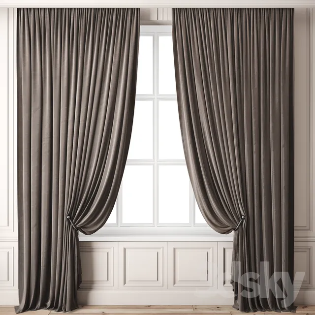 DECOR HELPER – CURTAIN 3D MODELS – 15