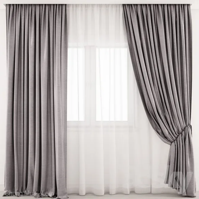 DECOR HELPER – CURTAIN 3D MODELS – 26