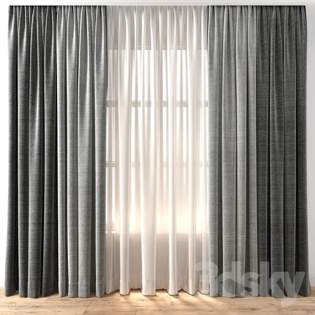 DECOR HELPER – CURTAIN 3D MODELS – 35