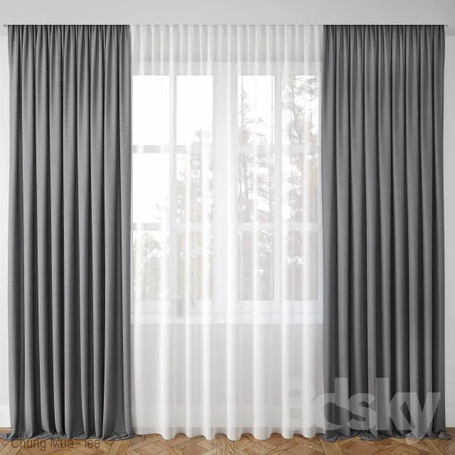 DECOR HELPER – CURTAIN 3D MODELS – 61