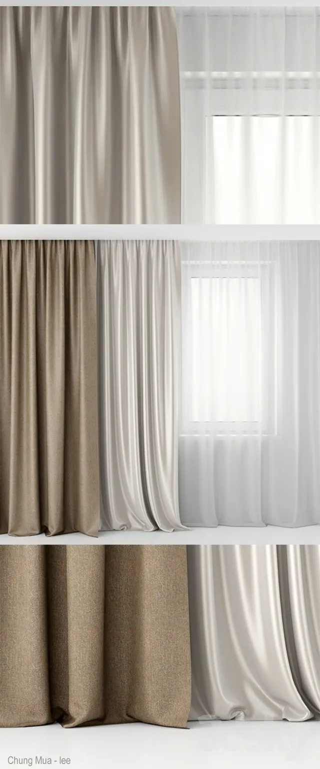 DECOR HELPER – CURTAIN 3D MODELS – 64