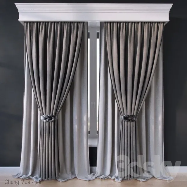 DECOR HELPER – CURTAIN 3D MODELS – 71