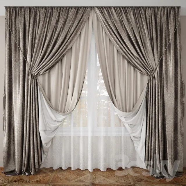 DECOR HELPER – CURTAIN 3D MODELS – 84