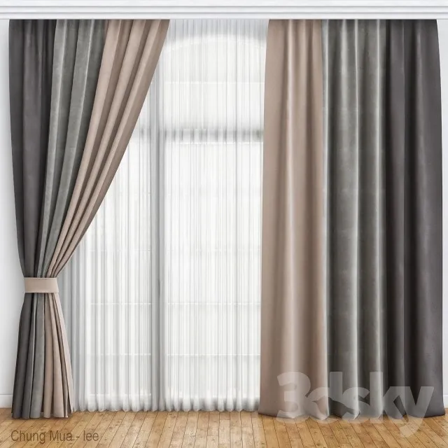 DECOR HELPER – CURTAIN 3D MODELS – 89