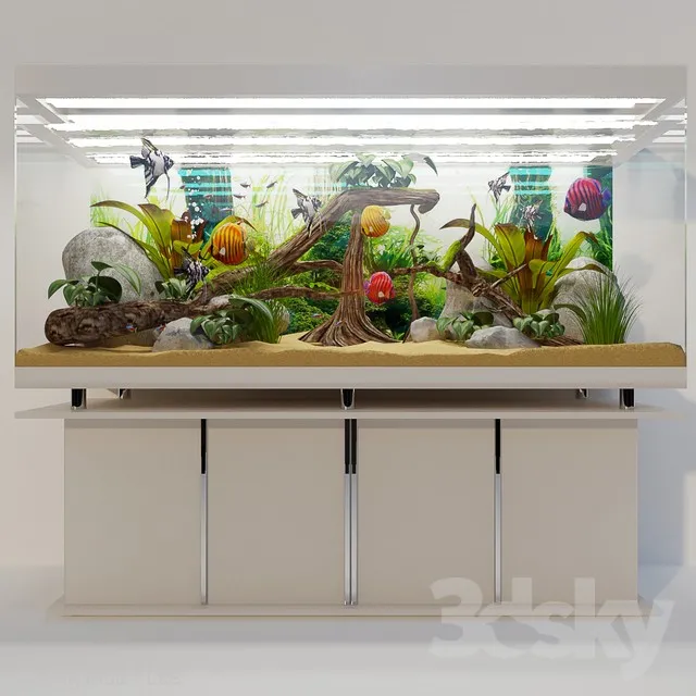 “Aquarium “”Tropiki””” 3DS Max - thumbnail 3