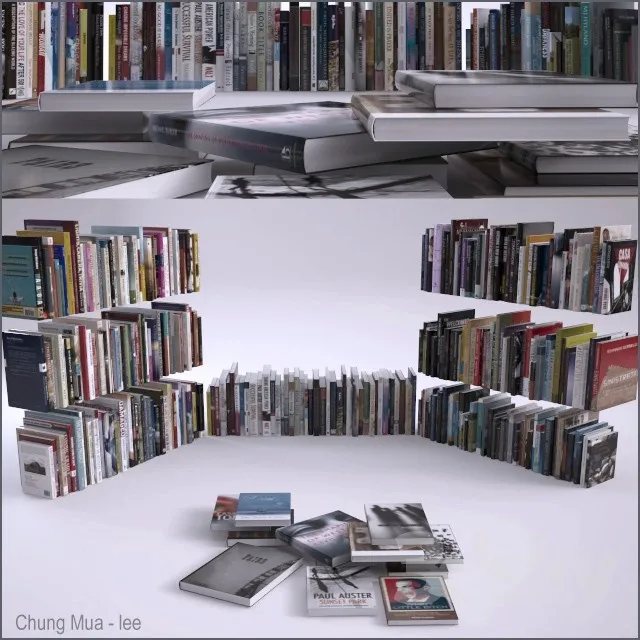 DECOR HELPER – DECOR – BOOK 3D MODELS – 12