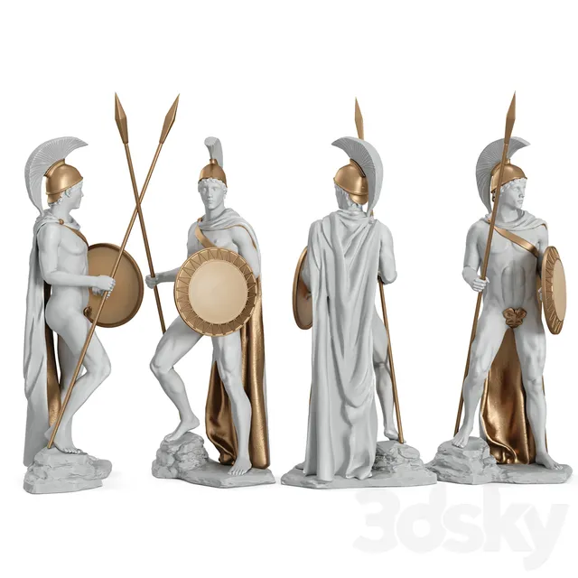 DECOR HELPER – DECOR – SCULPTURE 3D MODELS – 102