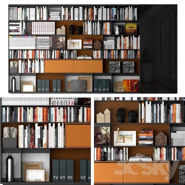 DECOR HELPER – DECOR – SHELVES 3D MODELS – 35