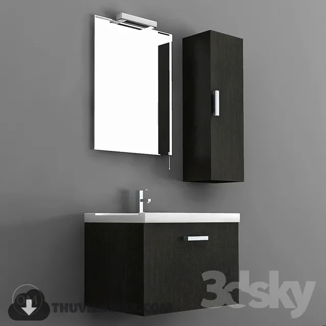Decoration – Bathroom Furniture 3D Models – 007