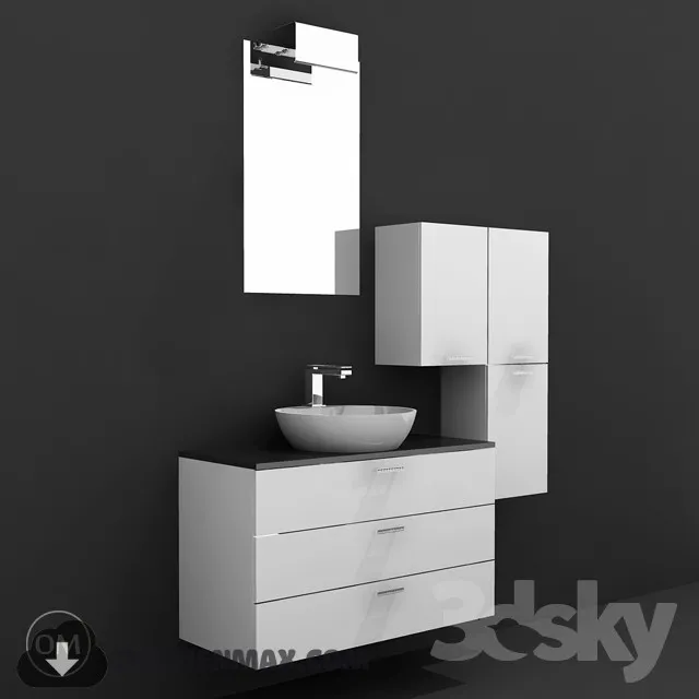 Decoration – Bathroom Furniture 3D Models – 008