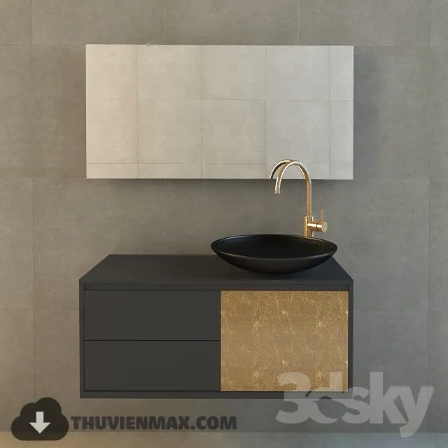 Decoration – Bathroom Furniture 3D Models – 014