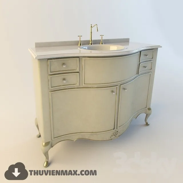 Decoration – Bathroom Furniture 3D Models – 017