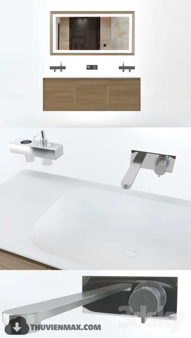 Decoration – Bathroom Furniture 3D Models – 019