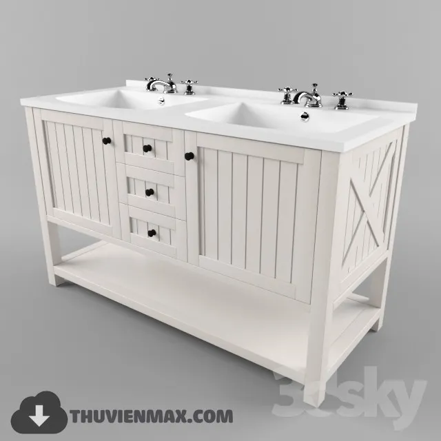 Decoration – Bathroom Furniture 3D Models – 021