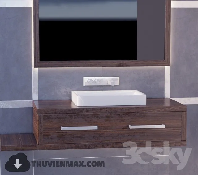 Decoration – Bathroom Furniture 3D Models – 024