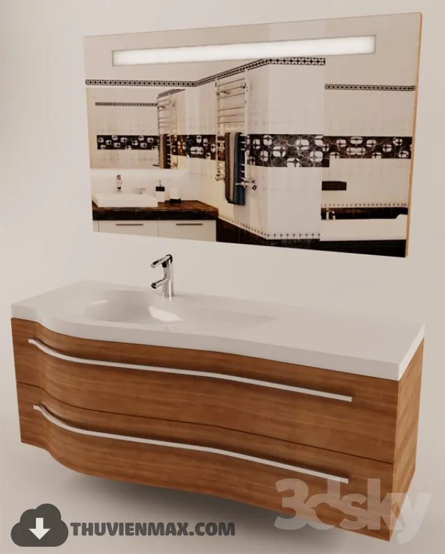 Decoration – Bathroom Furniture 3D Models – 029