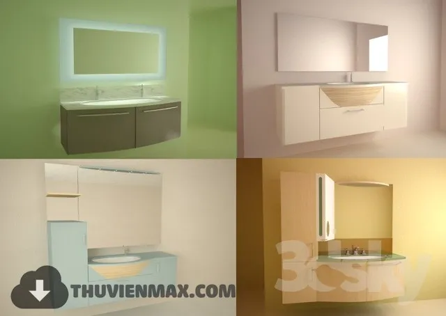 Decoration – Bathroom Furniture 3D Models – 032